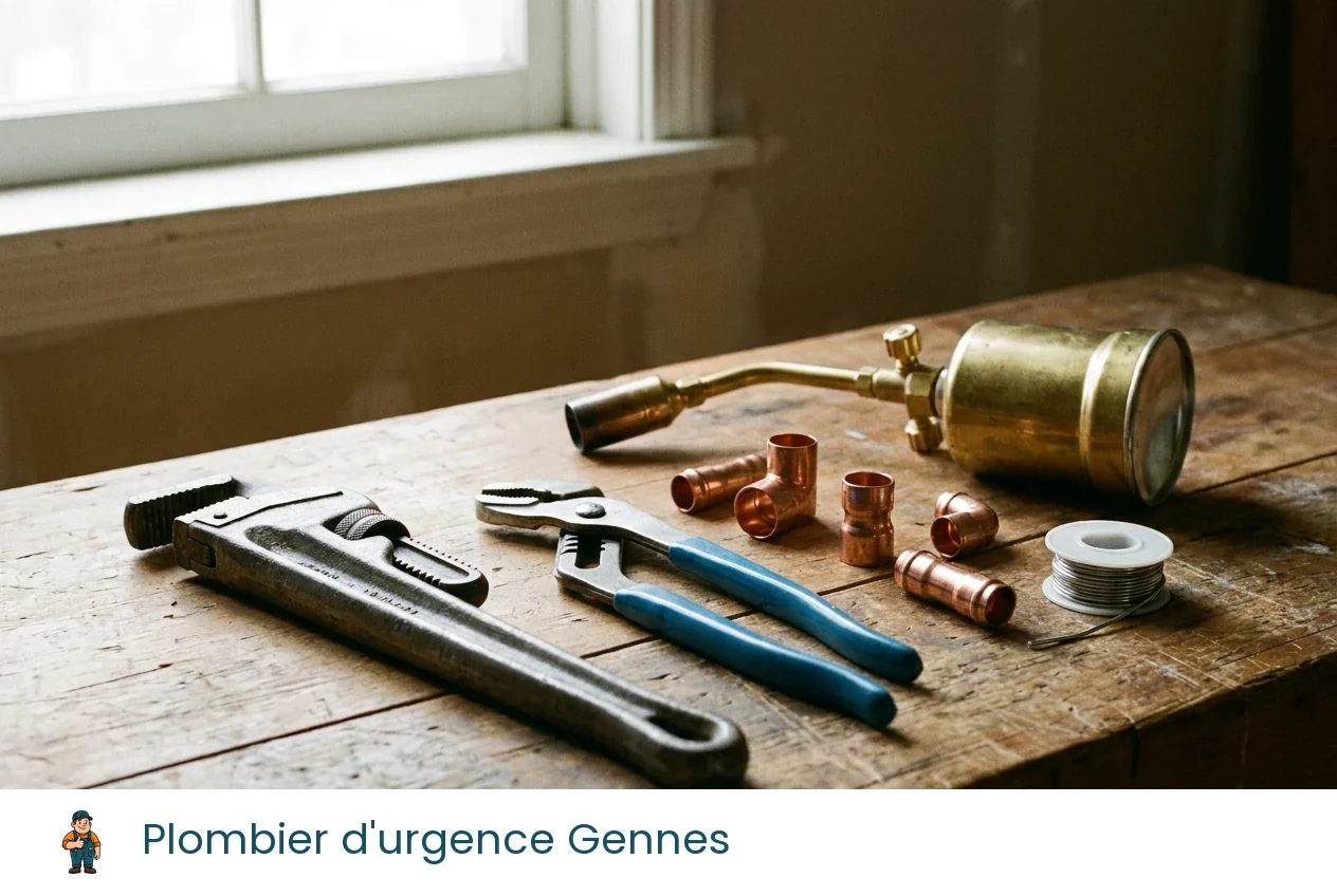 Plombier d'urgence à Gennes