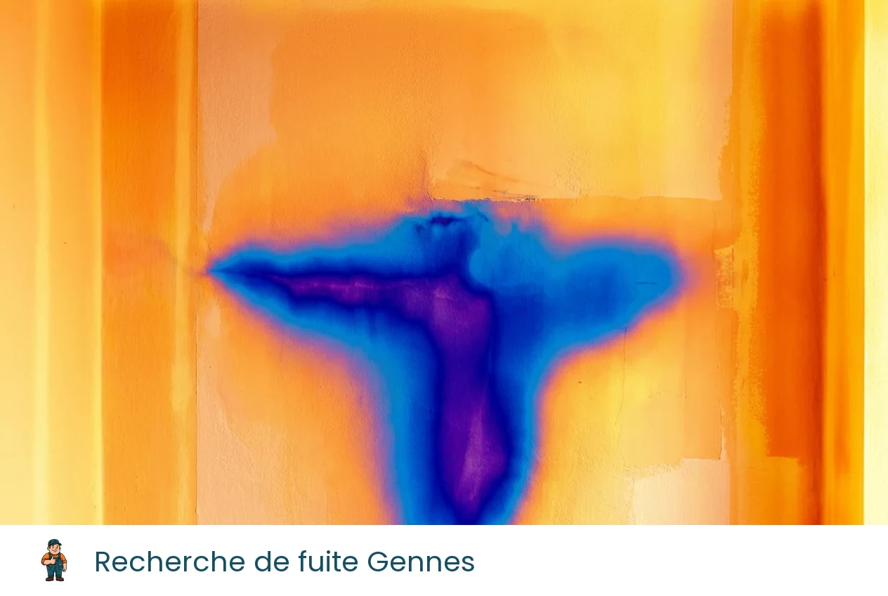 Recherche de fuite à Gennes